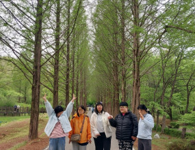 4월 21일 물향기수목원 외부활동 사진 입니다^^
