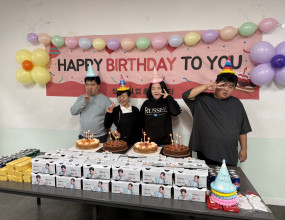 10월 29일에 진행한 생일파티 입니다.